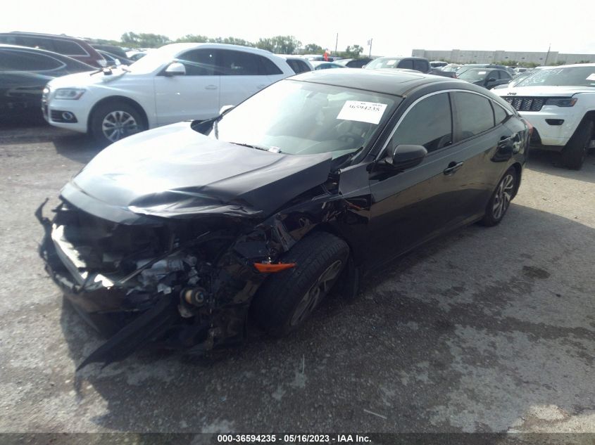 2018 HONDA CIVIC SEDAN EX - 19XFC2F78JE026324