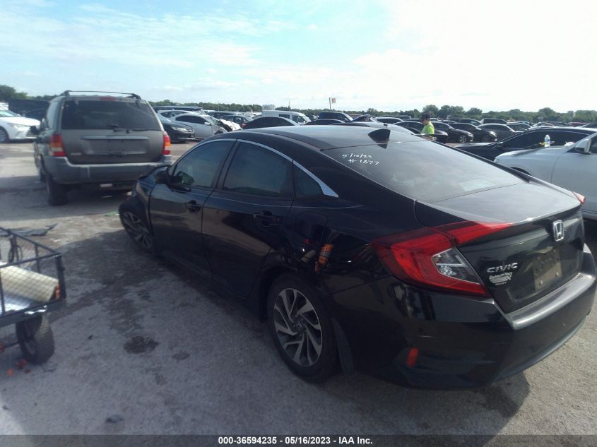 2018 HONDA CIVIC SEDAN EX - 19XFC2F78JE026324