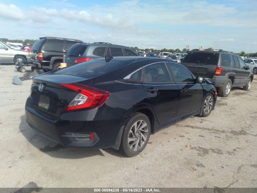 2018 HONDA CIVIC SEDAN EX - 19XFC2F78JE026324