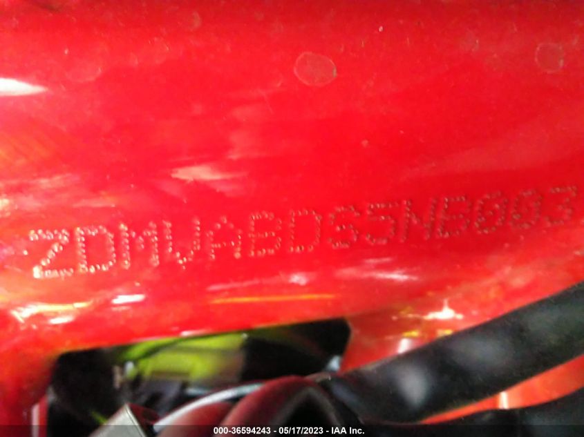 2022 DUCATI SUPERSPORT - ZDMVABDS5NB003101