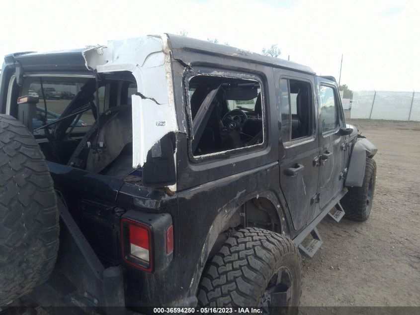 2018 JEEP WRANGLER UNLIMITED SPORT - 1C4HJXDG4JW170182