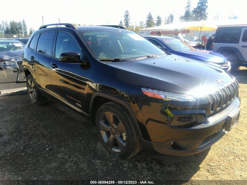 2016 JEEP CHEROKEE 75TH ANNIVERSARY - 1C4PJLCS0GW273411