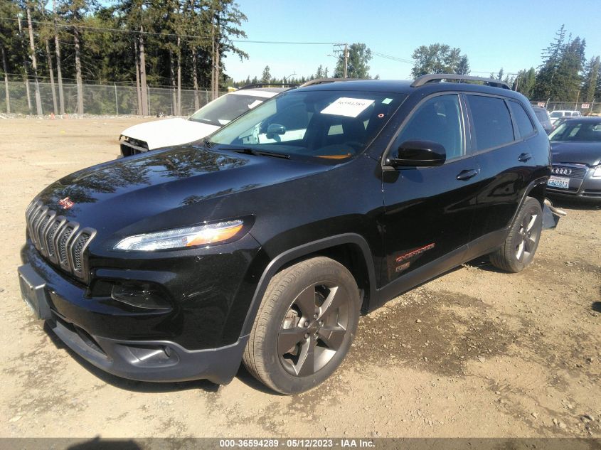 2016 JEEP CHEROKEE 75TH ANNIVERSARY - 1C4PJLCS0GW273411