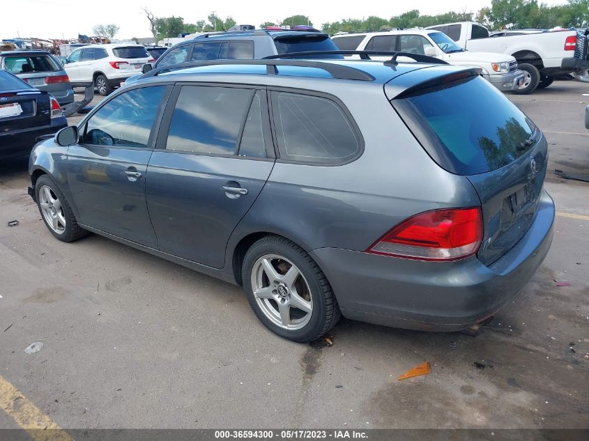 2013 VOLKSWAGEN JETTA SPORTWAGEN S - 3VWPP7AJ7DM646971