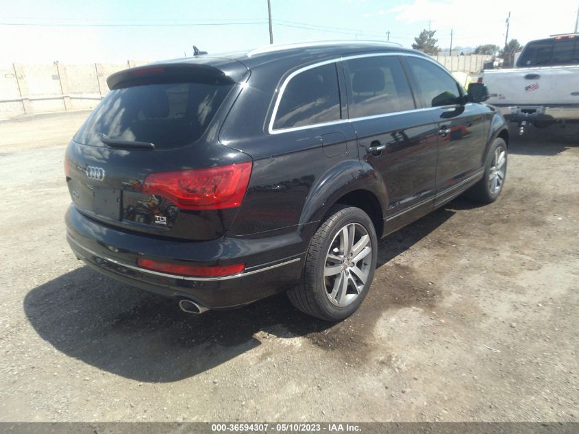 2013 AUDI Q7 3.0L TDI PRESTIGE - WA1VMAFEXDD003922