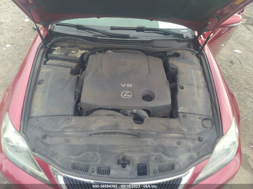 2013 LEXUS IS 250C JTHFF2C28D2527861