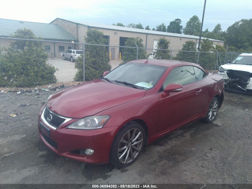 2013 LEXUS IS 250C JTHFF2C28D2527861