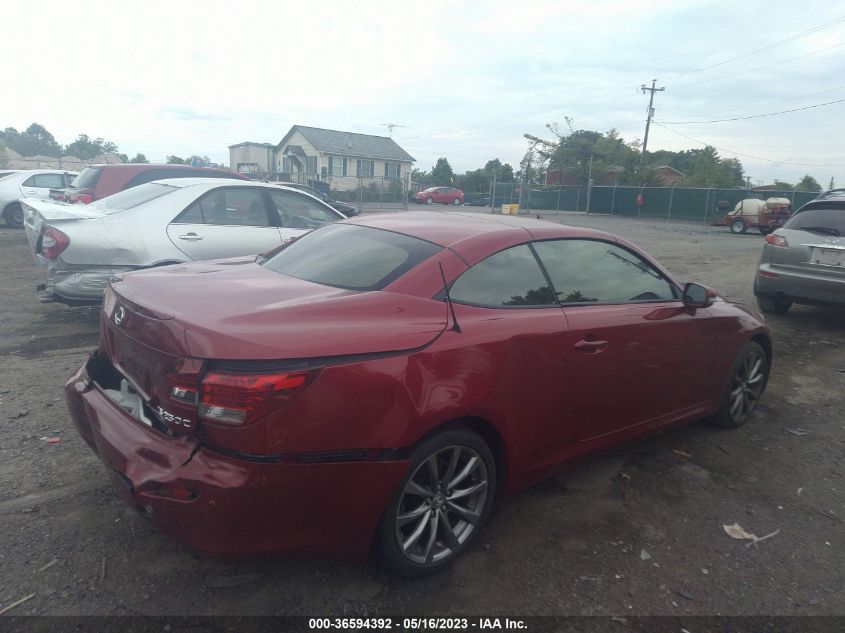 2013 LEXUS IS 250C JTHFF2C28D2527861
