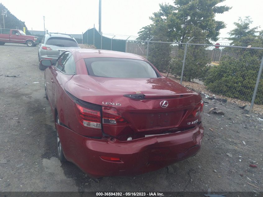 2013 LEXUS IS 250C JTHFF2C28D2527861