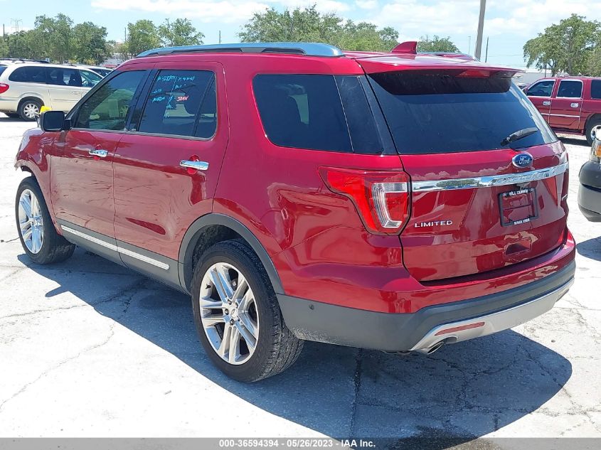 2016 FORD EXPLORER LIMITED - 1FM5K7F87GGB59147