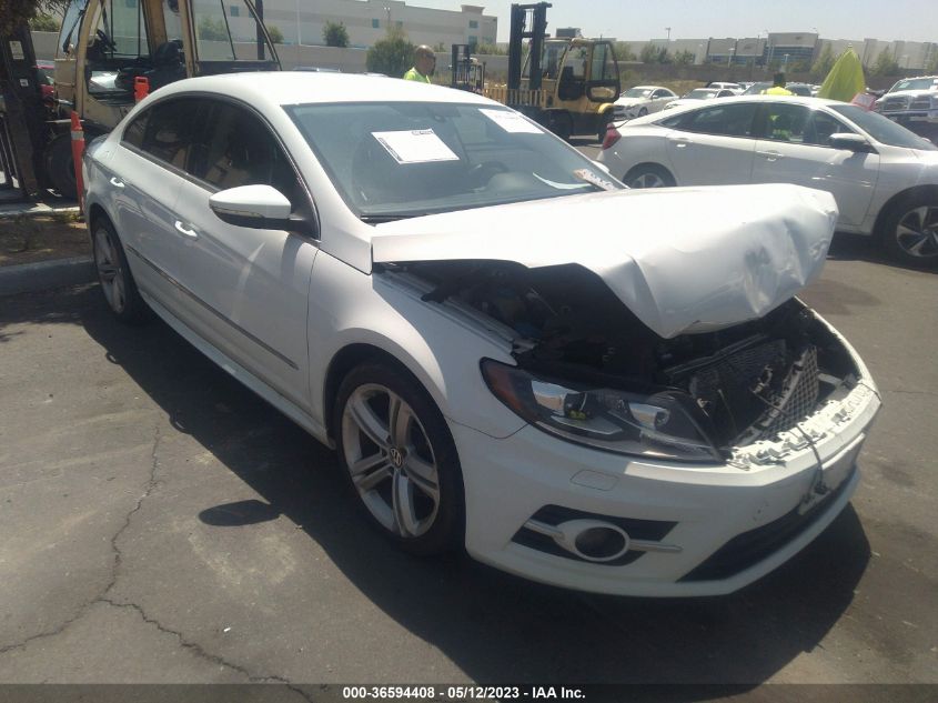 2016 VOLKSWAGEN CC R-LINE - WVWBP7AN3GE501145