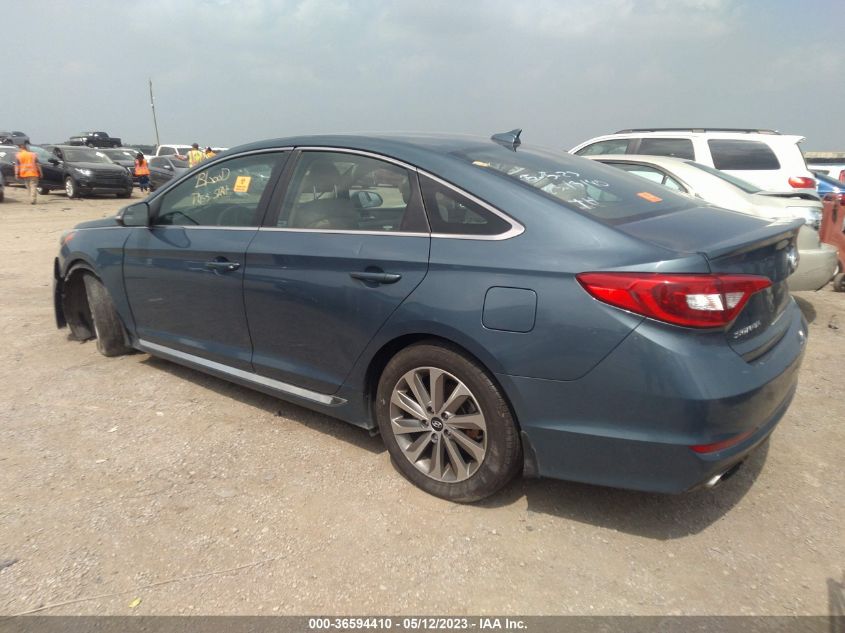 2017 HYUNDAI SONATA SPORT - 5NPE34AF3HH478371