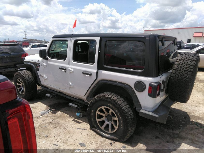 2018 JEEP WRANGLER UNLIMITED SPORT - 1C4HJXDN2JW283692