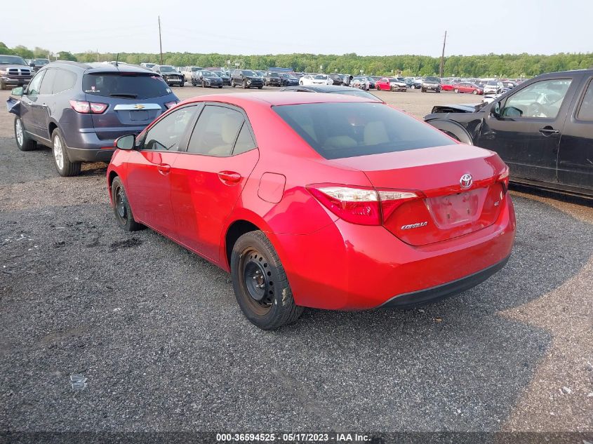 2017 TOYOTA COROLLA L/LE/XLE/SE - 2T1BURHE6HC852338