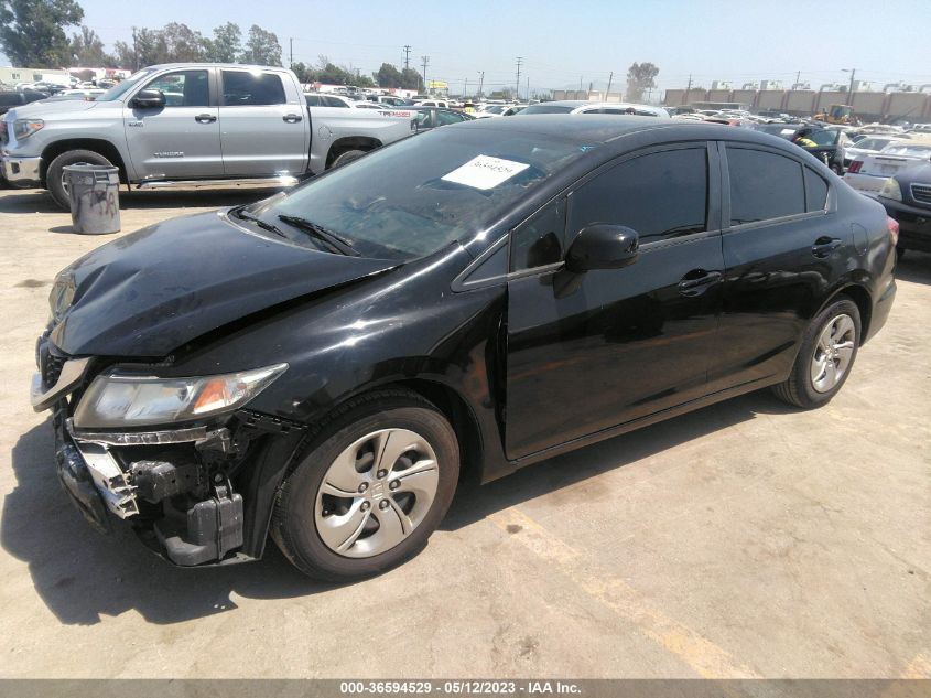 2013 HONDA CIVIC SDN LX - 2HGFB2F52DH594905