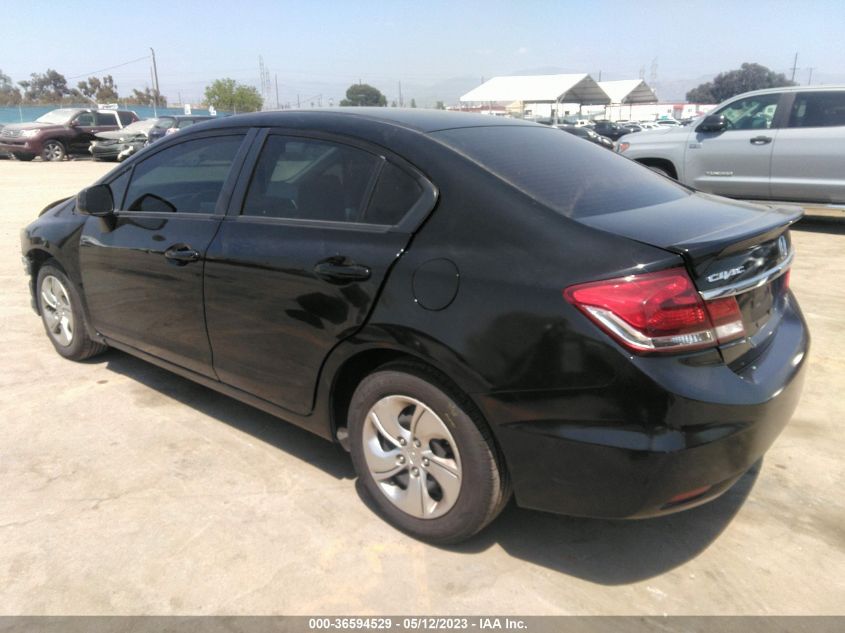 2013 HONDA CIVIC SDN LX - 2HGFB2F52DH594905