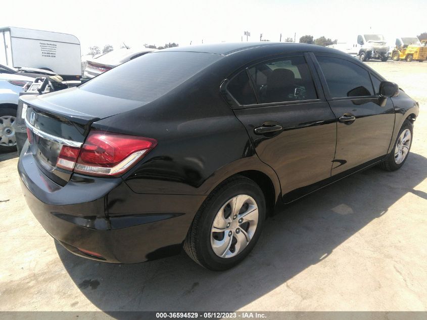 2013 HONDA CIVIC SDN LX - 2HGFB2F52DH594905