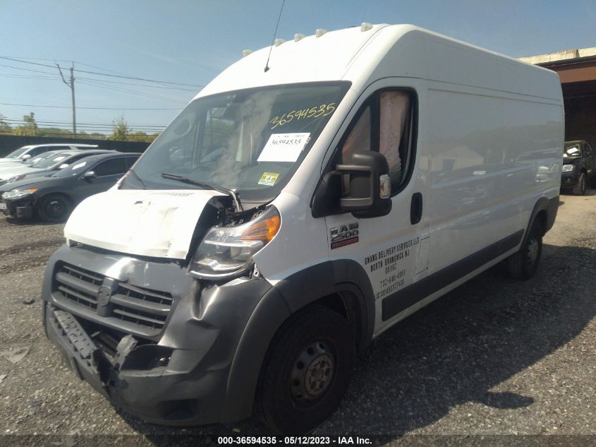 2018 RAM PROMASTER 2500 HIGH ROOF 159" WB 3C6TRVDG2JE155043