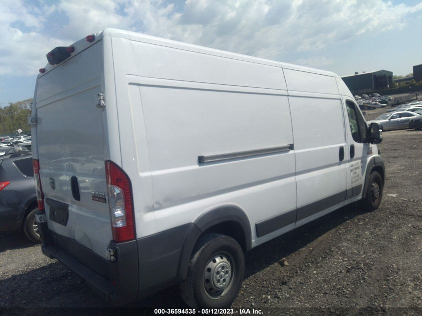 2018 RAM PROMASTER 2500 HIGH ROOF 159" WB 3C6TRVDG2JE155043