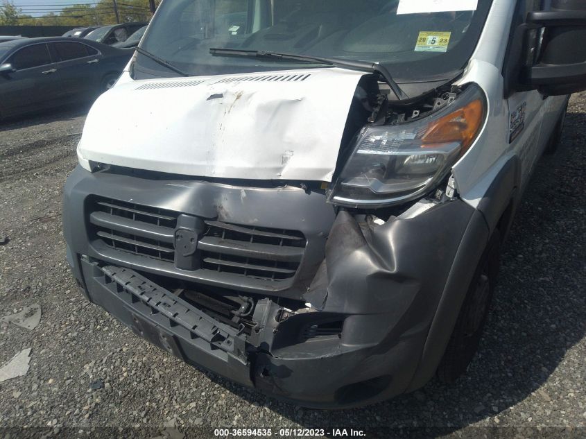 2018 RAM PROMASTER 2500 HIGH ROOF 159" WB 3C6TRVDG2JE155043