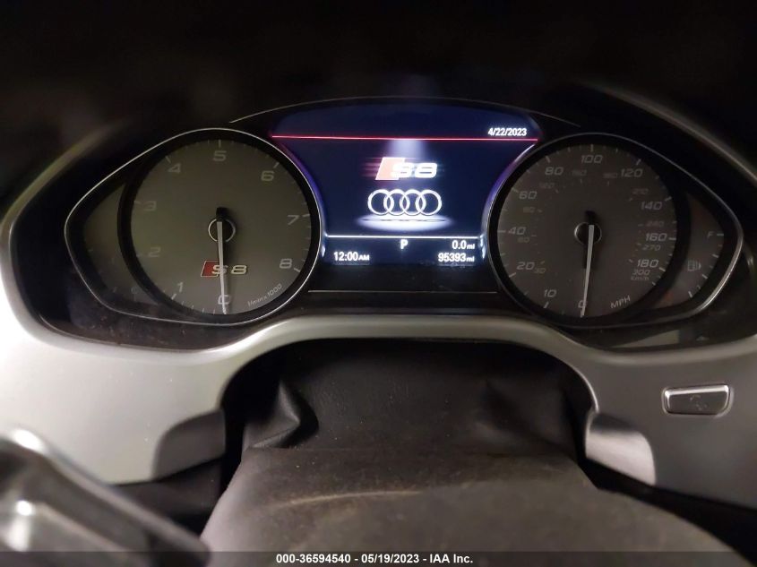 2014 AUDI S8 - WAUD2AFD3EN002845