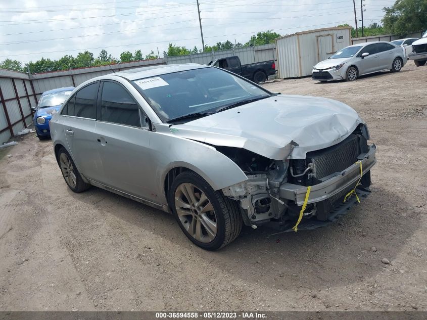 2014 CHEVROLET CRUZE LTZ - 1G1PG5SB6E7442391