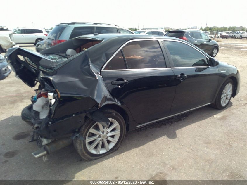 2013 TOYOTA CAMRY HYBRID LE/XLE - 4T1BD1FK7DU075333