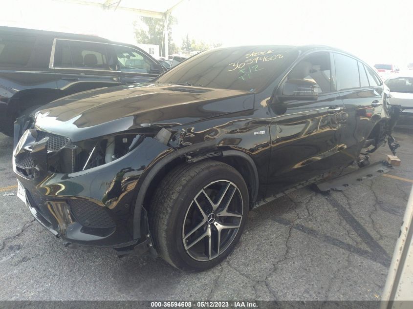 4JGED6EB1KA155060 2019 MERCEDES-BENZ GLE-CLASS, photo no. 2