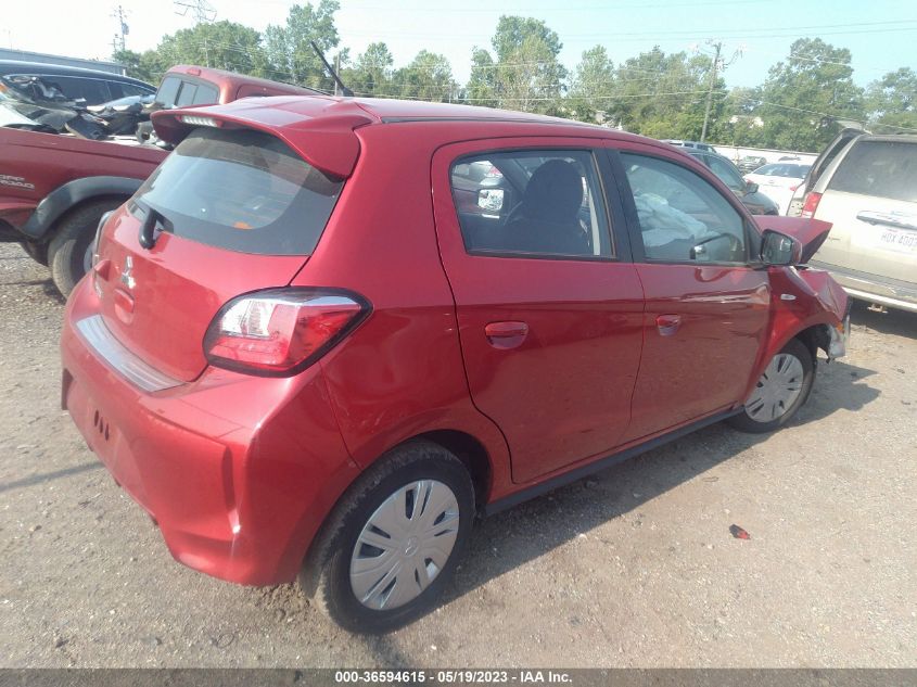 2022 MITSUBISHI MIRAGE ES/LE - ML32AUHJ3NH008468