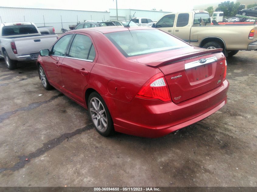 3FAHP0JG8AR172309 2010 FORD FUSION, photo no. 3