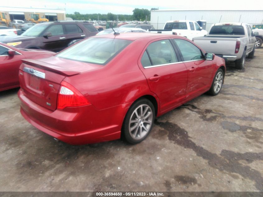 3FAHP0JG8AR172309 2010 FORD FUSION, photo no. 4