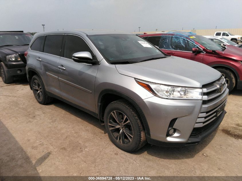 2019 TOYOTA HIGHLANDER LE - 5TDZZRFHXKS341808