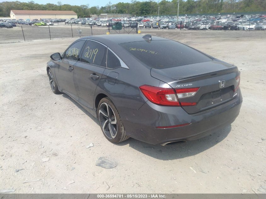 2019 HONDA ACCORD SEDAN SPORT 1.5T - 1HGCV1F32KA125571