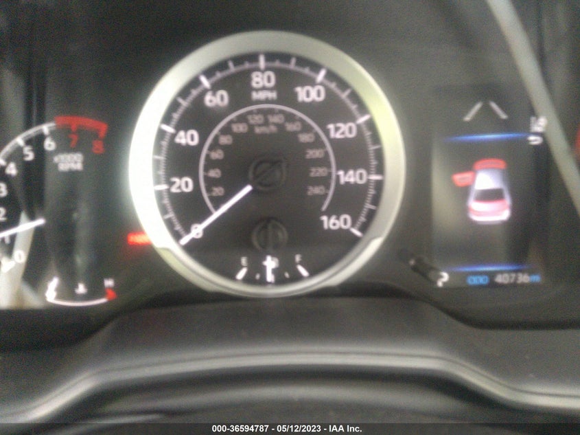 VIN JTDEPMAE0NJ200414 2022 TOYOTA COROLLA LE