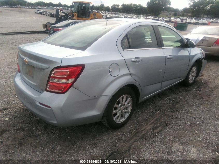 2018 CHEVROLET SONIC LT - 1G1JC5SB9J4107980