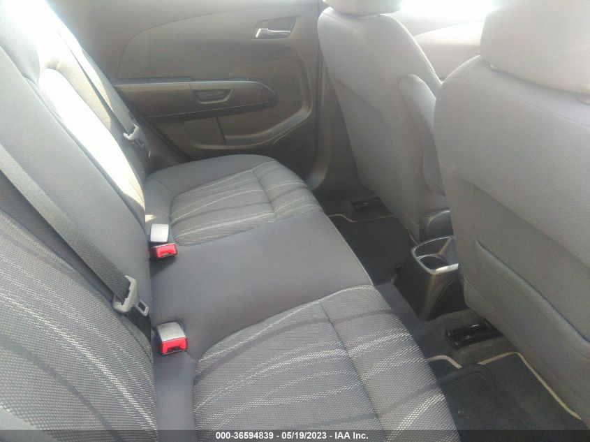2018 CHEVROLET SONIC LT - 1G1JC5SB9J4107980