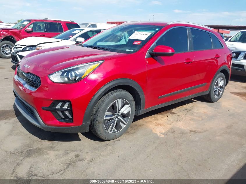 2022 KIA NIRO LXS - KNDCB3LC8N5526935