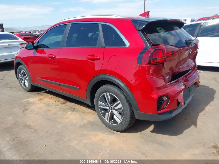 2022 KIA NIRO LXS - KNDCB3LC8N5526935