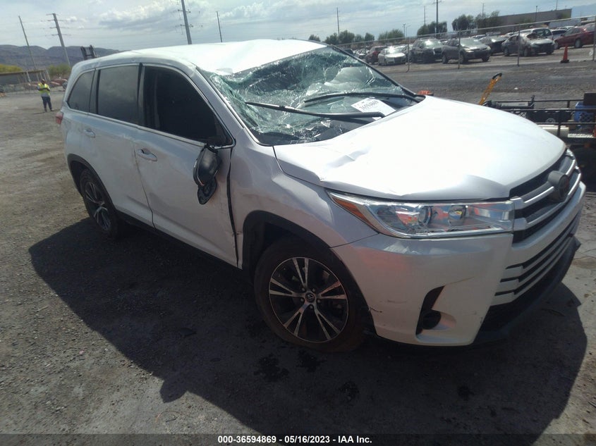 VIN 5TDZZRFH0KS310356 2019 TOYOTA HIGHLANDER LE PLUS