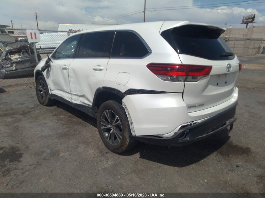 VIN 5TDZZRFH0KS310356 2019 TOYOTA HIGHLANDER LE PLUS