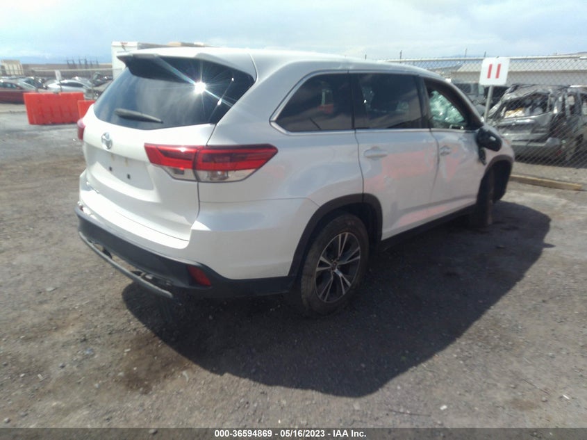 VIN 5TDZZRFH0KS310356 2019 TOYOTA HIGHLANDER LE PLUS