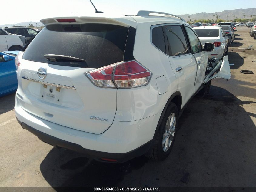 2016 NISSAN ROGUE SV - KNMAT2MV1GP609869
