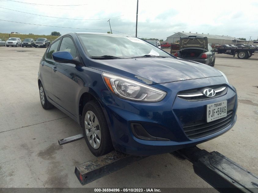 2017 HYUNDAI ACCENT SE - KMHCT5AE8HU317231