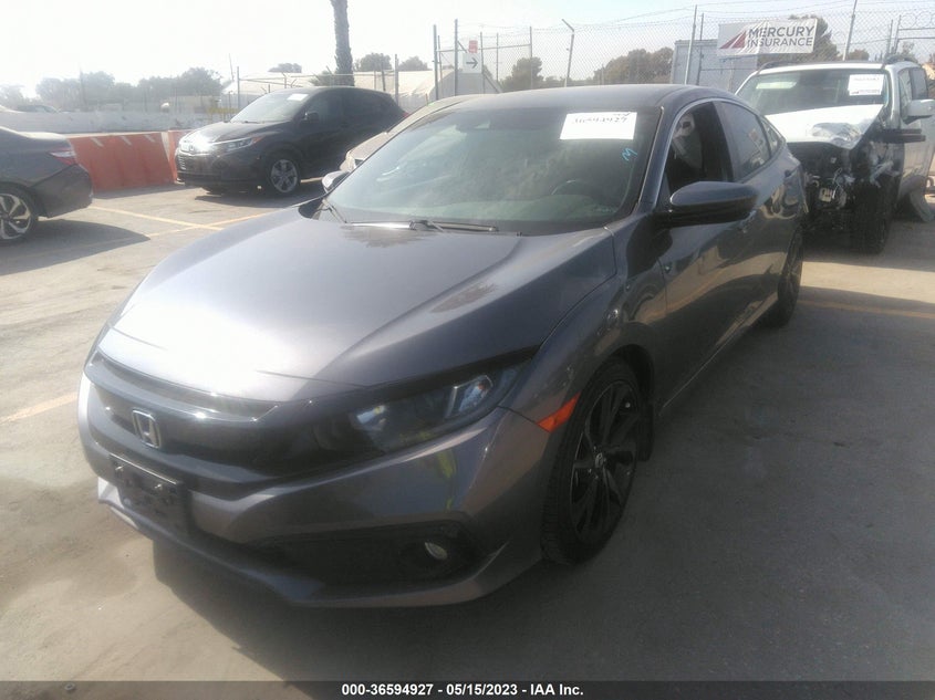 VIN 2HGFC2F84KH606752 2019 HONDA CIVIC SEDAN SPORT