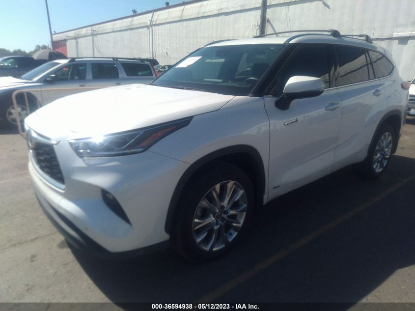 2021 TOYOTA HIGHLANDER HYBRID - 5TDXBRCH4MS523295