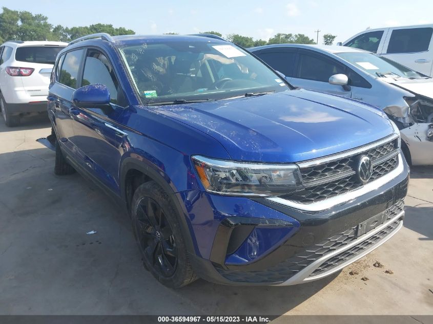 2022 VOLKSWAGEN TAOS SE - 3VVLX7B28NM081514