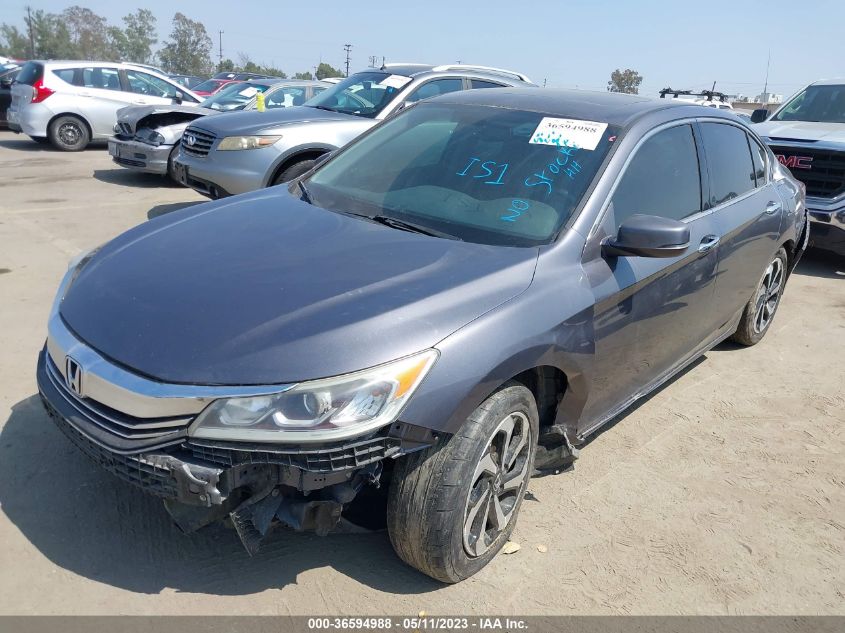 2016 HONDA ACCORD SEDAN EX-L - 1HGCR3F83GA001165