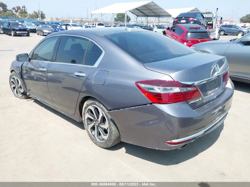 2016 HONDA ACCORD SEDAN EX-L - 1HGCR3F83GA001165