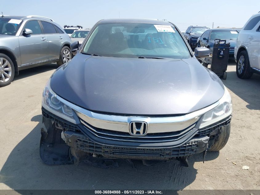2016 HONDA ACCORD SEDAN EX-L - 1HGCR3F83GA001165