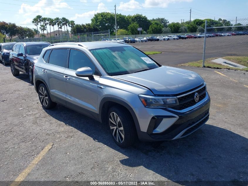 2022 VOLKSWAGEN TAOS SE - 3VVRX7B2XNM019431